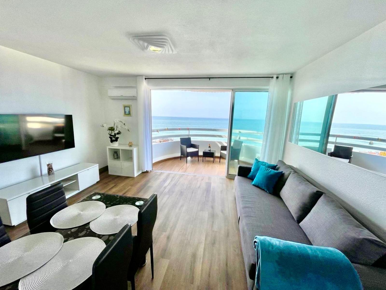 Top Ocean View Apartment - Amazing Sunset - Modern Style - Pool & 200M To Beach Portimão Eksteriør bilde
